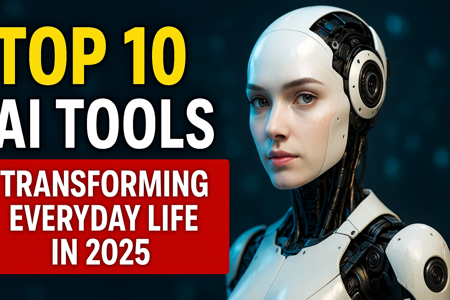 Top 10 AI Tools Transforming Everyday Life in 2025