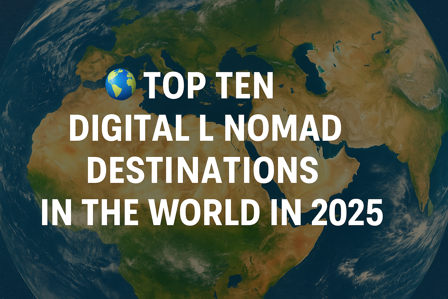 Top Ten Digital Nomad Destinations in the World in 2025