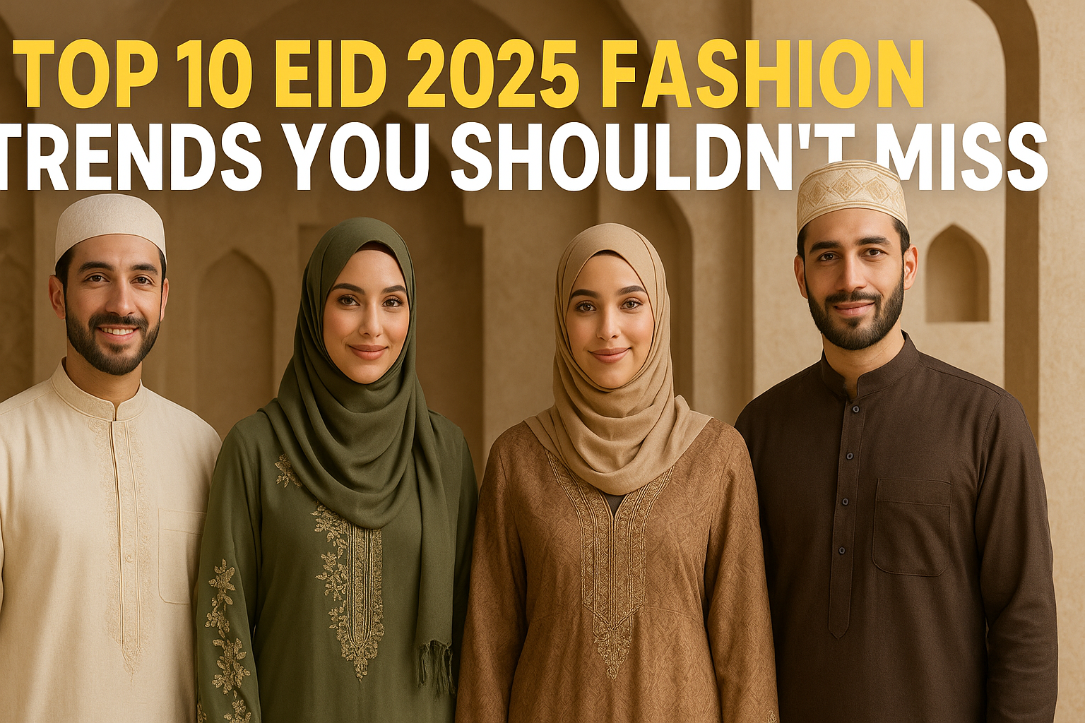Top 10 Eid 2025 Fashion Trends You Shouldn’t Miss