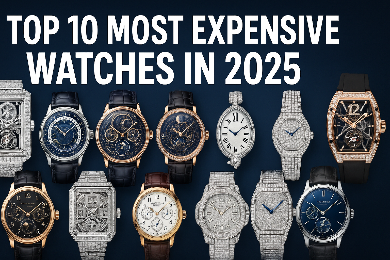 Top 10 Most Expensive Watches in 2025