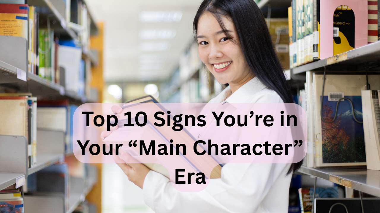 Top 10 Signs You’re in Your “Main Character” Era